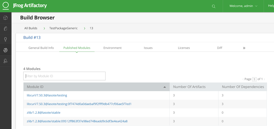 JFrogArtifactoryBuildBrowser